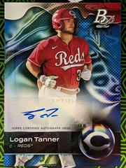 Logan Tanner [Autograph Blue] #TOP-20 Baseball Cards 2023 Bowman Platinum Top Prospects Prices