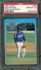 Nolan Ryan [Major League Records] Baseball Cards 1991 Star Stellar Edition Prices