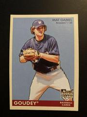 Mat Gamel Baseball Cards 2009 Upper Deck Goudey Prices