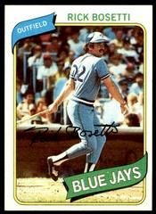 Rick Bosetti #277 Baseball Cards 1980 Topps Prices