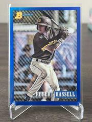 Robert Hassell [Chrome Prospect Blue] #218 Baseball Cards 2021 Bowman Heritage Prices