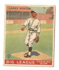 Larry Benton Baseball Cards 1933 World Wide Gum Prices