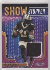 Alvin Kamara Football Cards 2022 Panini Absolute Show Stopper Materials Prices