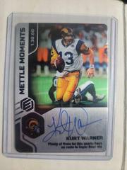 Kurt Warner Football Cards 2022 Panini Elements Mettle Moments Autographs Prices
