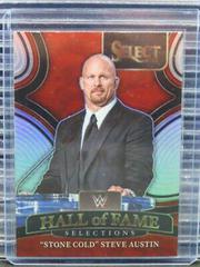 Stone Cold Steve Austin [Silver Prizm] #1 Wrestling Cards 2022 Panini Select WWE Hall of Fame Selections Prices