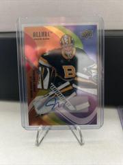 Jeremy Swayman [Full Rainbow Autograph] #SF-88 Hockey Cards 2022 Upper Deck Allure Color Flow Prices