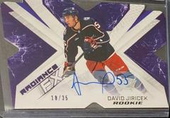 David Jiricek [Purple Autograph] #RFX-78 Hockey Cards 2022 SPx Radiance FX Prices