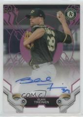 Blake Treinen [Pink] Baseball Cards 2019 Topps High Tek Autographs Prices