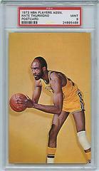 Nate Thurmond #N/A Basketball Cards 1973 NBA Players Association Postcard Prices