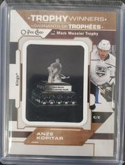 Anze Kopitar [Mark Messier] Hockey Cards 2023 O-Pee-Chee Trophy Patch Prices