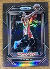 Trae Young [Brown] #1 Basketball Cards 2022 Panini Prizm Monopoly Prices