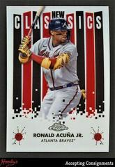 Ronald Acuna Jr. [Red] Baseball Cards 2022 Topps Chrome New Classics Prices