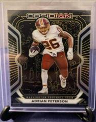 Adrian Peterson [Electric Etch Yellow] #2 Football Cards 2020 Panini Obsidian Prices