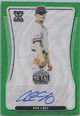 Asa Lacy [Green Wave] Baseball Cards 2020 Leaf Metal Draft Autographs Prices