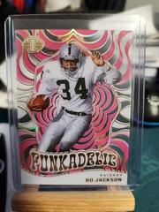 Bo Jackson [Pink] #2 Football Cards 2023 Panini Illusions Funkadelic Prices