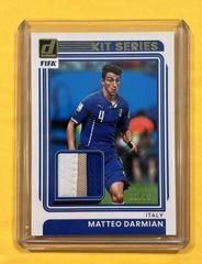Matteo Darmian [Gold] #KS-MDA Soccer Cards 2022 Panini Donruss Kit Series Prices
