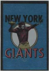 New York Giants Football Cards 1960 Topps Metallic Stickers Prices