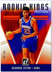 Deandre Ayton [Press Proof Purple] #27 Basketball Cards 2018 Panini Donruss Rookie Kings Prices