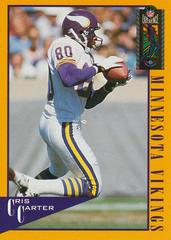 Cris Carter #57 Football Cards 1995 Classic NFL Experience Prices