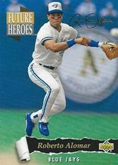 Roberto Alomar #55 Baseball Cards 1993 Upper Deck Future Heroes Prices