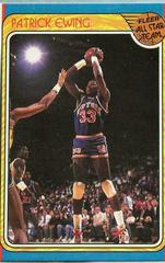 Patrick Ewing All-Star Basketball Cards 1988 Fleer Prices