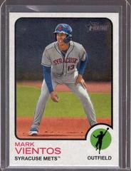 Mark Vientos [Flip Stock] #5 Baseball Cards 2022 Topps Heritage Minor League Prices