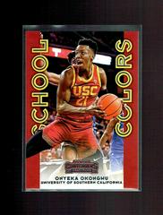 Onyeka Okongwu #12 Basketball Cards 2020 Panini Contenders Draft Picks School Colors Prices