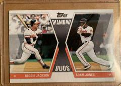 Reggie Jackson / Adam Jones #DD-JJ Baseball Cards 2011 Topps Diamond Duos Prices