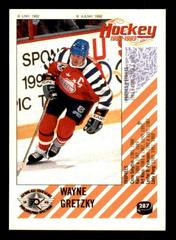 Wayne Gretzky [French] Hockey Cards 1992 Panini Stickers Prices
