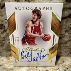 Bill Walton [Gold] Basketball Cards 2022 Panini Flawless Autograph Prices