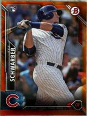 Kyle Schwarber [Orange] Baseball Cards 2016 Bowman Prices