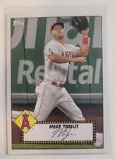Mike Trout #T52-27 Baseball Cards 2021 Topps 1952 Redux Prices