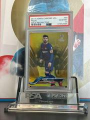 Pique [Gold Refractor] Soccer Cards 2017 Topps Chrome UEFA Champions League Prices