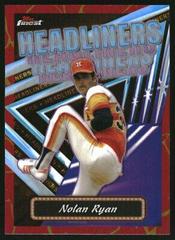 Nolan Ryan [Kintsukuroi Red Gold] #FH-11 Baseball Cards 2023 Topps Finest Headliners Prices