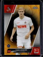 Timo Hubers [Gold Wave Refractor] Soccer Cards 2021 Topps Chrome Bundesliga Prices