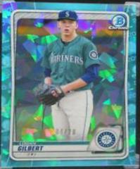 Logan Gilbert [Aqua] #BD-37 Baseball Cards 2020 Bowman Draft Sapphire Prices