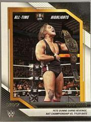 Pete Dunne Wrestling Cards 2022 Panini NXT WWE All Time Highlights Prices