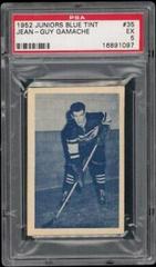 Jean Guy Gamache #35 Hockey Cards 1952 Juniors Blue Tint Prices