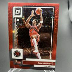 OG Anunoby [Fast Break Red] #1 Basketball Cards 2022 Panini Donruss Optic Prices
