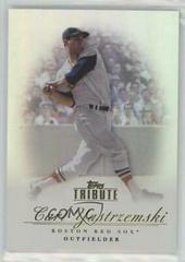 Carl Yastrzemski #96 Baseball Cards 2012 Topps Tribute Prices