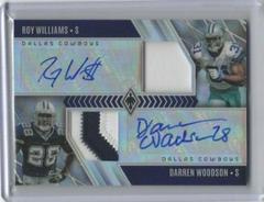 Roy Williams, Darren Woodson #DPA-RD Football Cards 2022 Panini Phoenix Dual Patch Autographs Prices