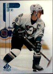 Paul Kariya Hockey Cards 1998 SP Authentic Prices