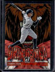 Aaron Judge [Red] Baseball Cards 2022 Panini Donruss Unleashed Prices