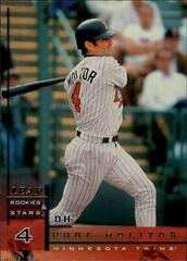 Paul Molitor #5 Baseball Cards 1998 Leaf Rookies & Stars Prices