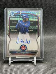 Jefferson Rojas #BMA-JRS Baseball Cards 2023 Bowman Chrome Prospect Mega Box Autographs Prices