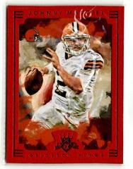 Johnny Manziel [Red Frame] #4 Football Cards 2015 Panini Gridiron Kings Prices