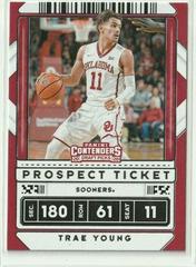Trae Young Basketball Cards 2020 Panini Contenders Draft Picks Prices