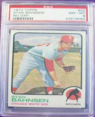 Stan Bahnsen [No Gap] #20 Baseball Cards 1973 Topps Prices