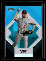 Kerry Wood [Blue Xfractor] #8 Baseball Cards 2006 Finest Prices