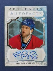 Shayne Corson #AF-SC Hockey Cards 2023 Upper Deck Artifacts Autograph Facts Prices